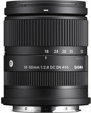 Sigma Crop Camera Lens 18-50mm F/2.8 DC DN Standard Zoom for Sony E Mount Black