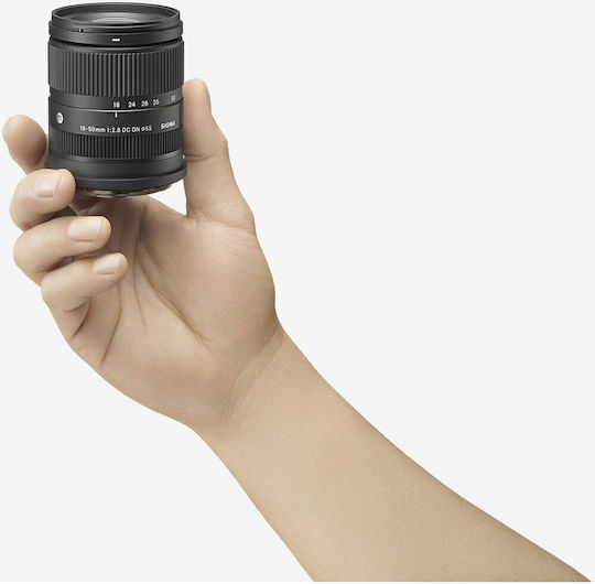 Sigma Crop Camera Lens 18-50mm F/2.8 DC DN Standard Zoom for Sony E Mount Black