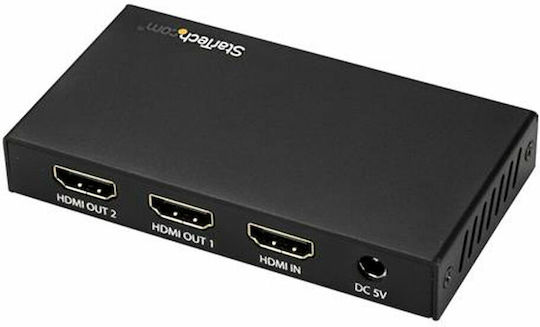 StarTech 2-Port 4K 1x2 HDMI HDMI Splitter ST122HD202