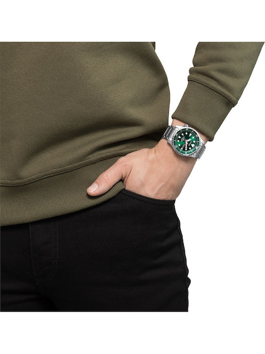 Citizen Promaster Ρολόι Αυτόματο με Μεταλλικό Μπρασελέ Citizen Promaster Ρολόι Αυτόματο με Μεταλλικό Μπρασελέ