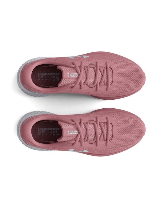 Charged Rogue 3 Knit Γυναικεία Αθλητικά Παπούτσια Running Ροζ