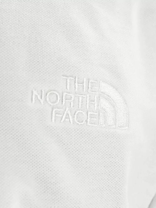 The North Face Ανδρικό T-shirt Polo Λευκό