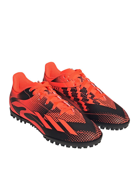 X Speedportal Messi.4 Kids Turf Soccer Shoes Orange