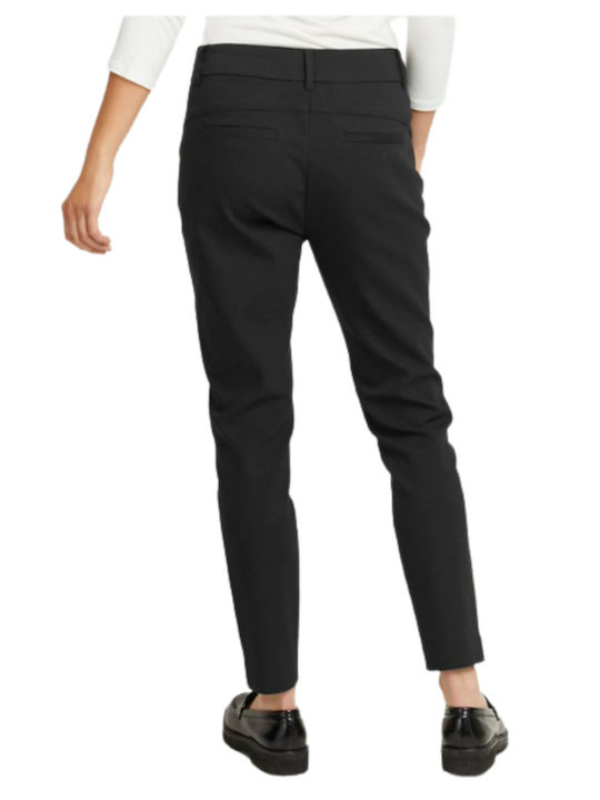 FRANSA TROUSER CURVED FIT, FRVITA CAR 20610983_BLACK Damenss