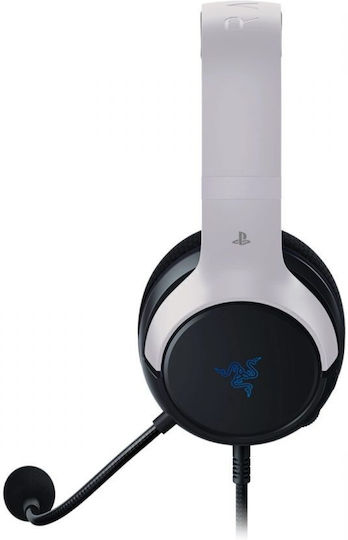 Razer Kaira X for PlayStation Over Ear Gaming Headset with 3.5mm Connectivity White Licenced for PS4