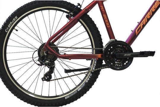 Carrera M7 2000 VB 27.5" 2023 Κόκκινο Mountain Bike με Ταχύτητες