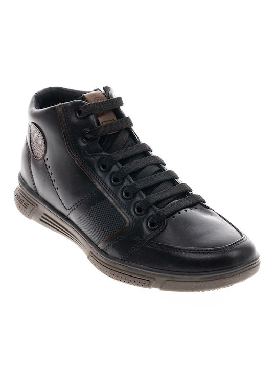 Pegada Men's Leather Boots Black