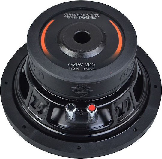 Ground Zero Subwoofer Αυτοκινήτου 8" 150W RMS