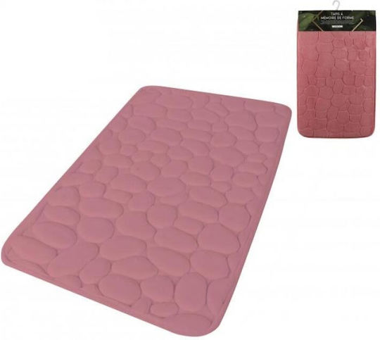 Πατάκι Μπάνιου Memory Foam AT0000289 Ροζ 50x80εκ. Πατάκι Μπάνιου Memory Foam AT0000289 Ροζ 50x80εκ.