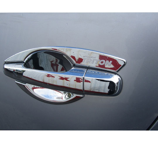 GroupAK Exterior Car Decorative Handles Mitsubishi L200 4pcs