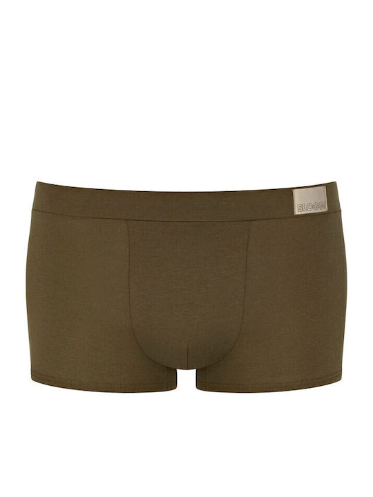 Go Natural Hipster Men's Boxers Brown/Khaki 2Pack