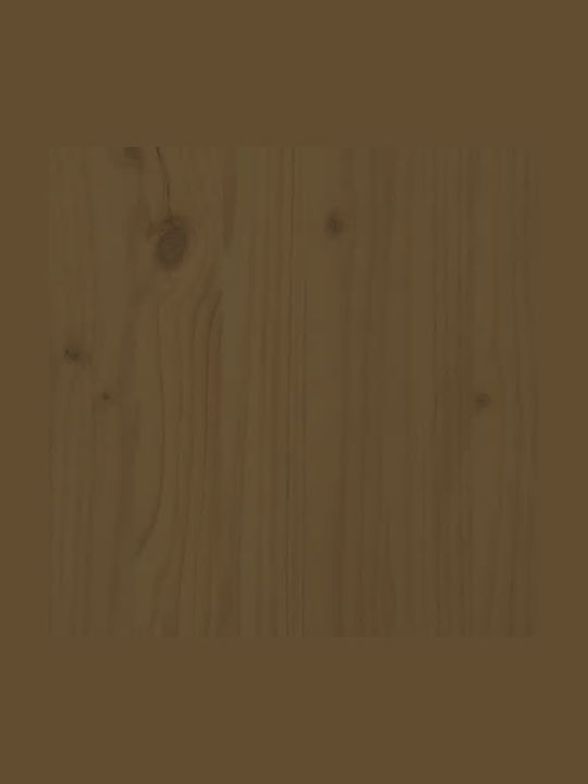vidaXL Ξύλινο Κουτί Αποθήκευσης Ξύλων 110x35x108.5cm Καφέ