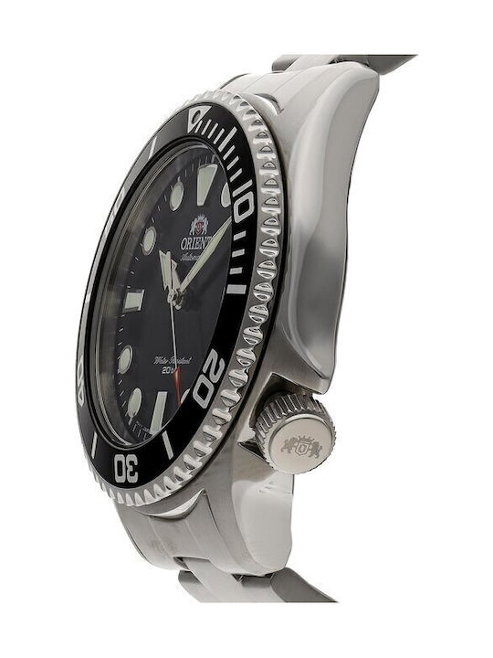Orient Men's Watch 43mm Automatic with Silver Metal Bracelet