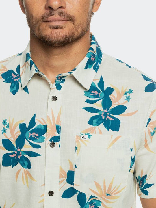 Holidazed Short-sleeved Shirt Floral Birch.