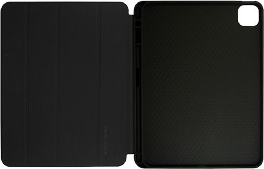 Crong Θήκη Tablet Ipad Pro 11" 2022-2021 Ipad Air 11” M2 2024 Ipad Air 10.9” 5-4 Gen Flexfolio Black