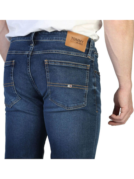 Herrenshorts Jeans Blau