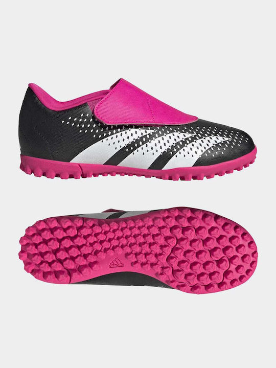 Predator Accuracy.4 TF Kinder Fußballschuhe und Stollenschuhe mit Rasen Core Black / Cloud White / Team Shock Pink 2