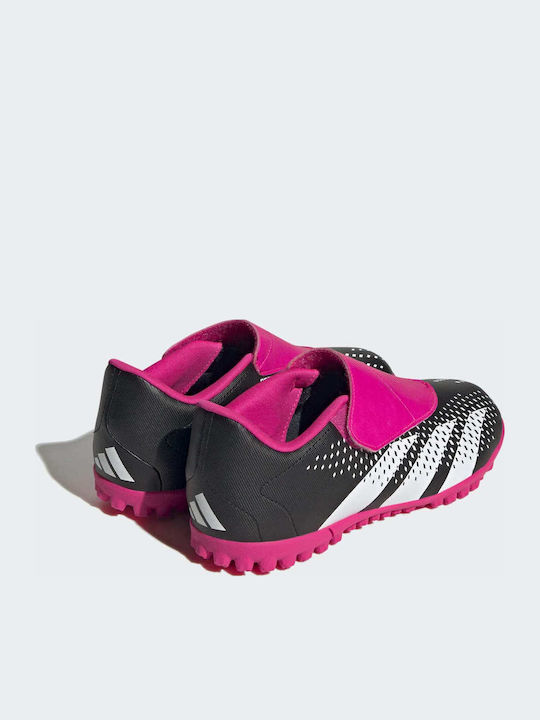 Predator Accuracy.4 TF Kinder Fußballschuhe und Stollenschuhe mit Rasen Core Black / Cloud White / Team Shock Pink 2