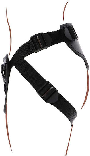 Get Real Harness 28.5cm σε Μαύρο Χρώμα