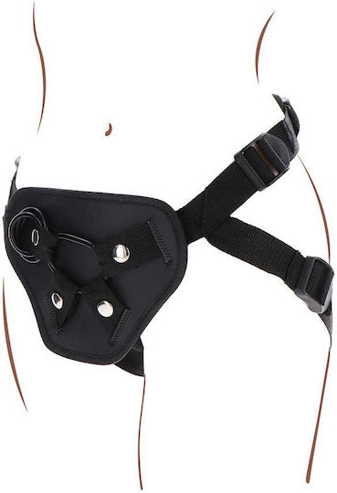 Get Real Harness 28.5cm σε Μαύρο Χρώμα