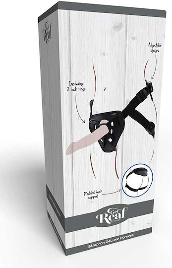 Get Real Harness 28.5cm σε Μαύρο Χρώμα