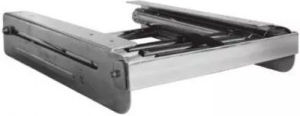 Sumar Bootsleiter mit 2 Stufen Teleskopische Plattformleiter Inox SS316 2 Stufen 25,4 x 55,9 cm