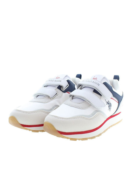 Παιδικά Sneakers με Σκρατς Λευκά