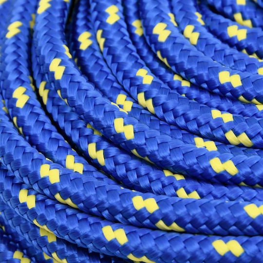 vidaXL Rope Knitted 6mm Blue