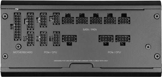 Corsair RM1000x Shift 1000W Μαύρο Τροφοδοτικό Υπολογιστή Full Modular 80 Plus Gold