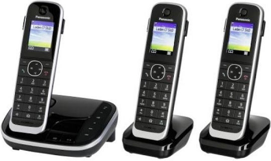 Panasonic KX-TGJ323 Cordless Phone Trio Black