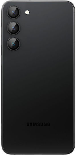 Spigen Optik Pro EZ Fit Kameraschutz Gehärtetes Glas Black für das Galaxy S23 / S23+