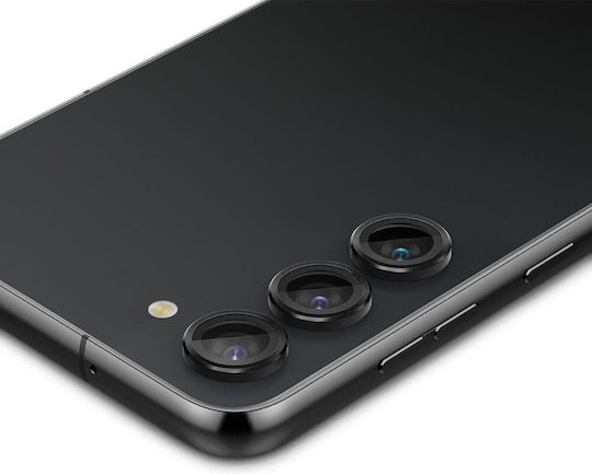 Spigen Optik Pro EZ Fit Kameraschutz Gehärtetes Glas Black für das Galaxy S23 / S23+