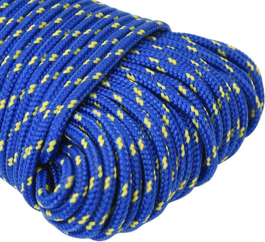 vidaXL Rope Knitted 4mm Blue