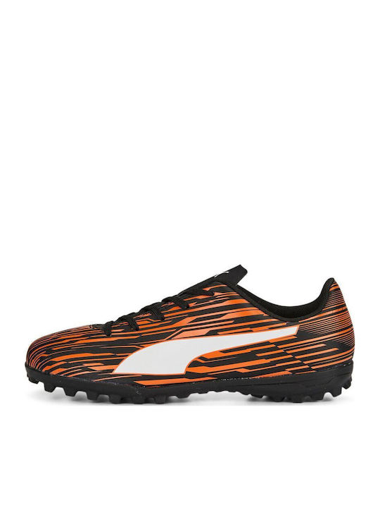 Rapido III Kids Turf Soccer Shoes Black / Orange