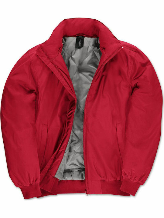 JM961 Jacke Bomber Rot