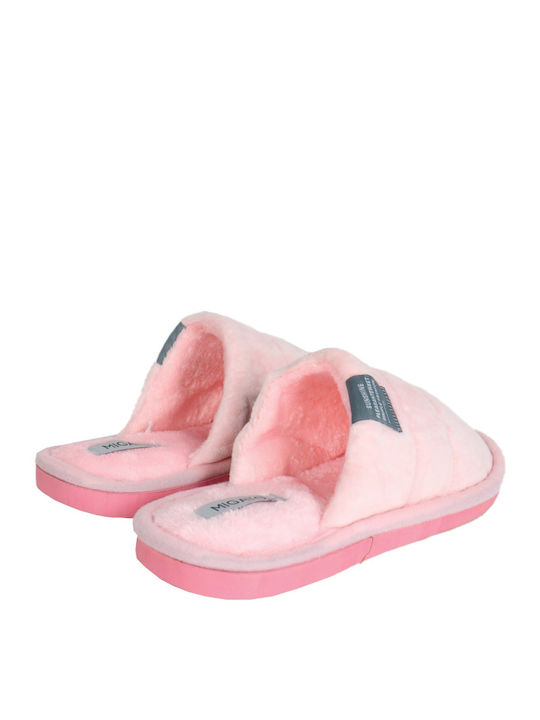 Migato Winter Women's Slippers in Pink color