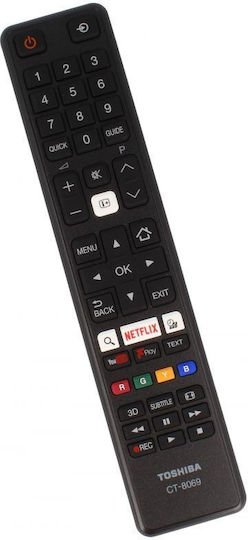 Toshiba CT-8069 Γνήσιο Τηλεχειριστήριο Τηλεόρασης