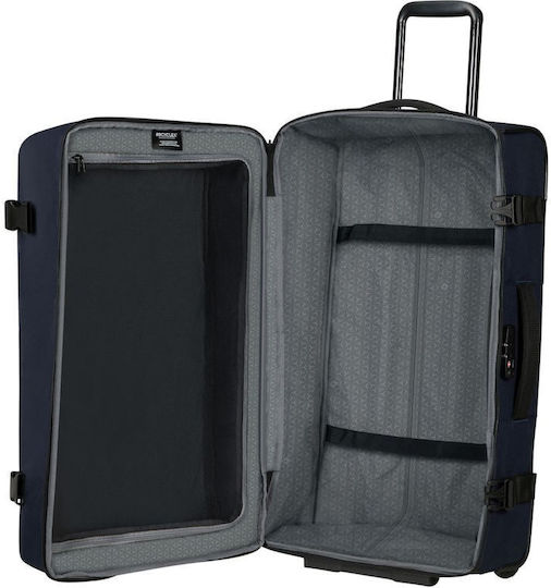 Samsonite Roader Сак Вояж Син с колела Текстилен Д68xШ41xВ30см.