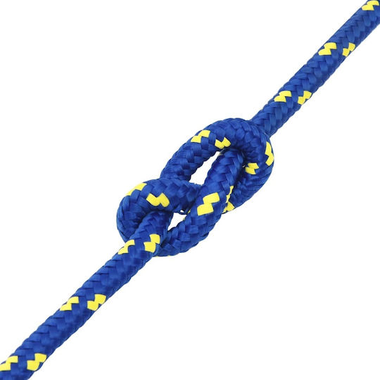 vidaXL Blue Rope Diameter 14mm Length 100m Work Rope Blue 14mm 100m made of Polypropylene