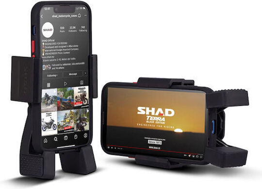 Shad X-Frame Mount Phone Motorcycle with Adjustable Arm for Mirror