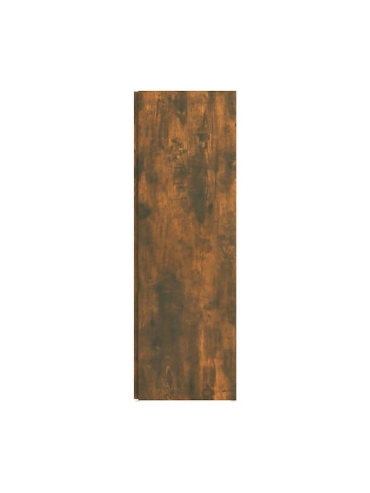 Corner Bookcase Smoky Oak 33x33x100cm