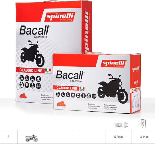 Spinelli Husă Motocicletă Impermeabila California F L520xH344cm.
