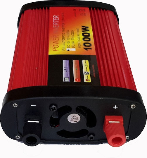Doxin CMS-HF100E Invertor Auto Modificat Sine Wave 1000W pentru Convertirea 12V DC în 220V AC