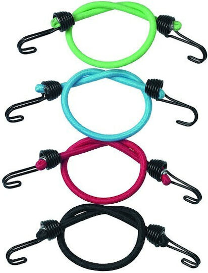 Master Lock Curea elastrică 25cm Multicolor 4buc