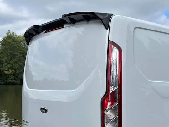 Motordrome Car Rear Spoiler from Polyurethane Ford Transit Custom One-Piece Roof Door 2012+