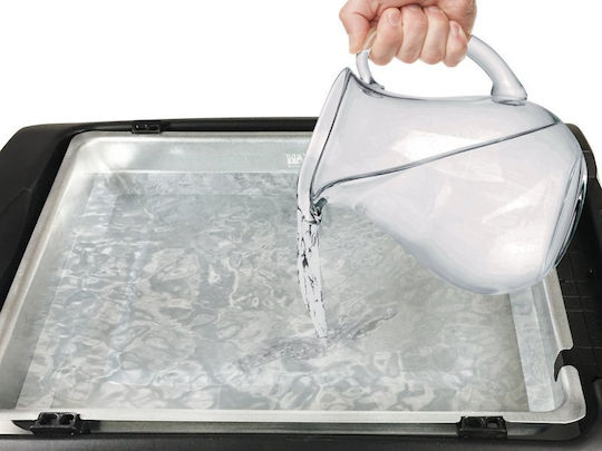 Beper Tabletop Grătar Electric Grătar 2000W cu Termostat Reglabil 37bucx21buccm