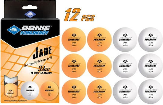 Donic Jade 618045 Μπαλάκια Ping Pong 12τμχ