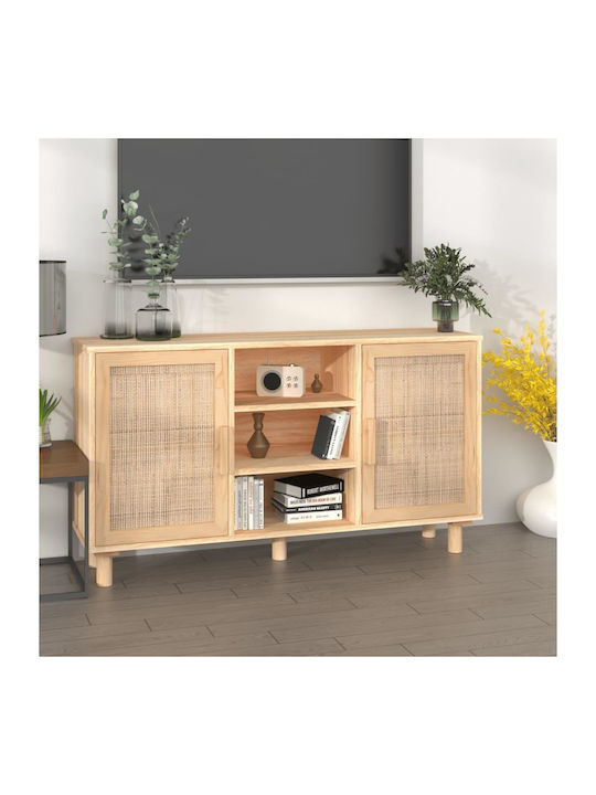 Sideboard Wooden Beige 105x30x60cm