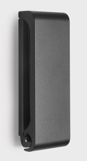 Emuca Agățătoare de Perete Metalică Negru 3x8.3x7.9cm 1buc