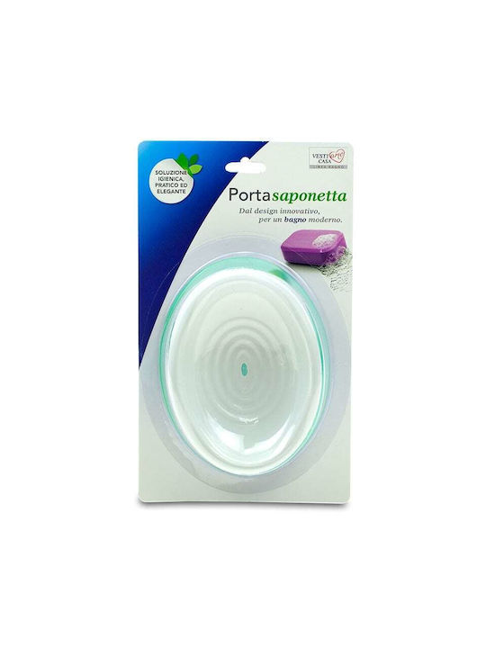 0321.466 Plastic Soap Dish Countertop Green